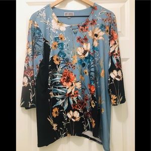 JM Collection Tunic Top, New Condition